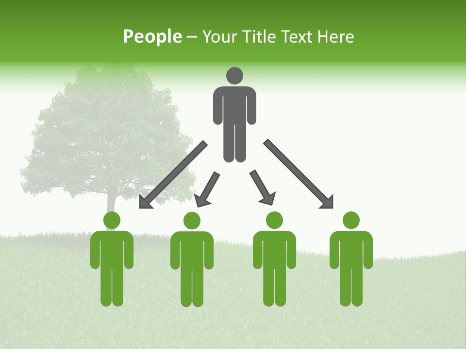 Meadow Sunlight One PowerPoint Template