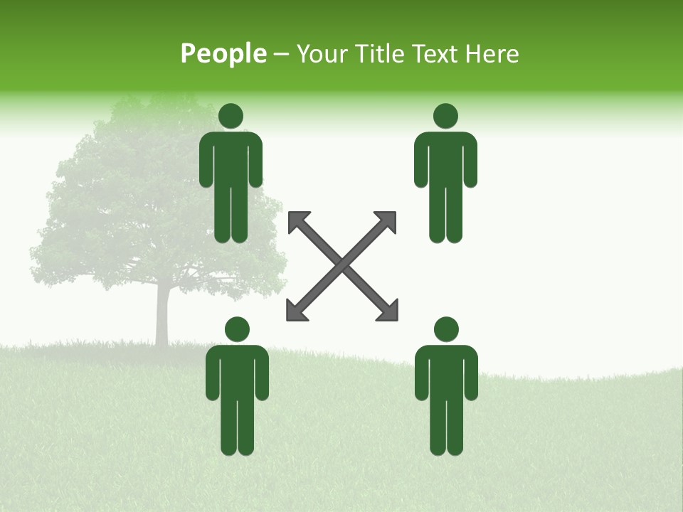 Meadow Sunlight One PowerPoint Template