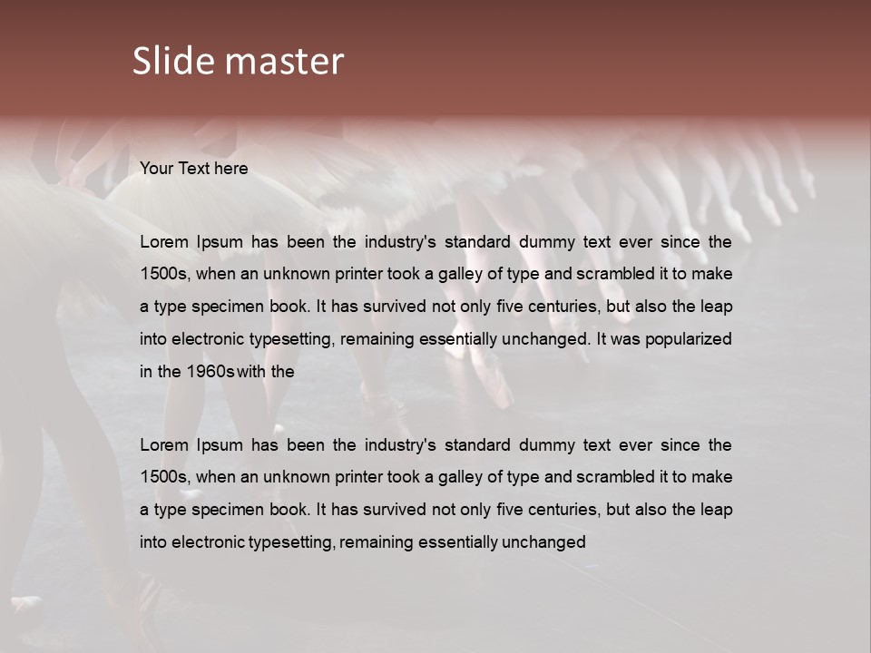 Humorou Room Meeting PowerPoint Template