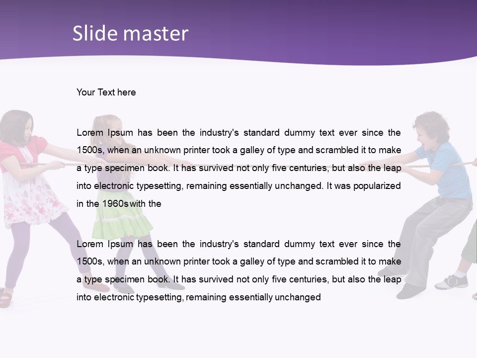 Excited Happy Casual PowerPoint Template