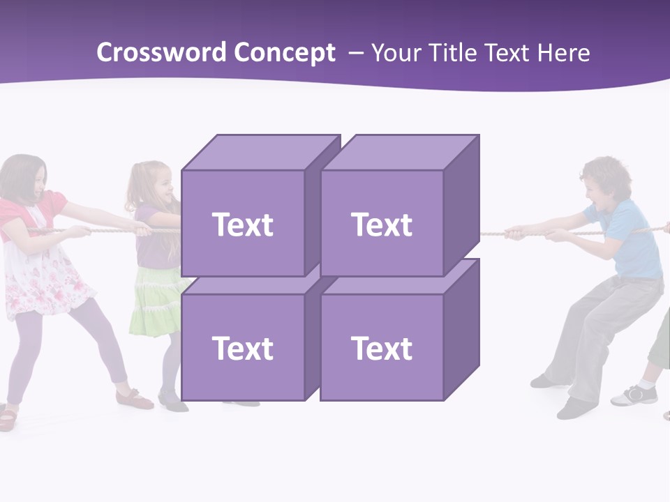 Excited Happy Casual PowerPoint Template