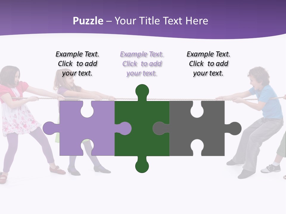 Excited Happy Casual PowerPoint Template