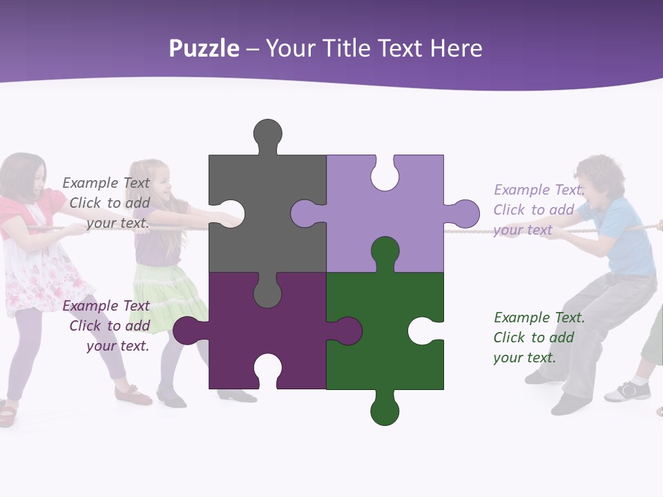 Excited Happy Casual PowerPoint Template