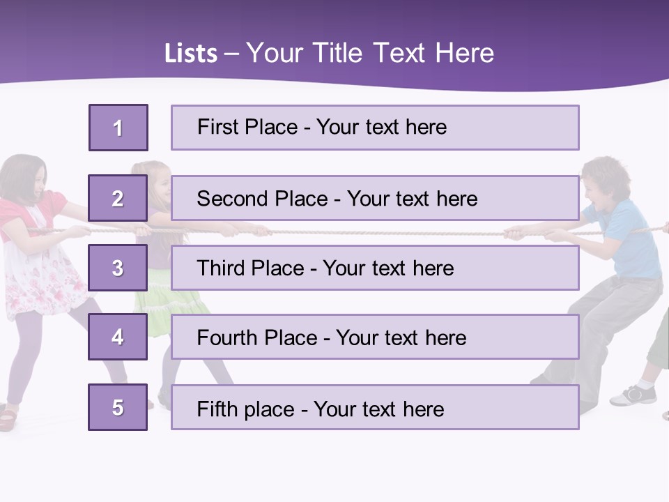 Excited Happy Casual PowerPoint Template