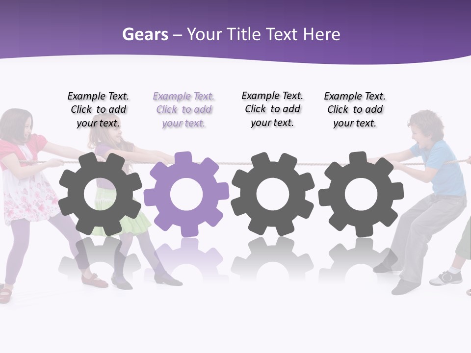 Excited Happy Casual PowerPoint Template