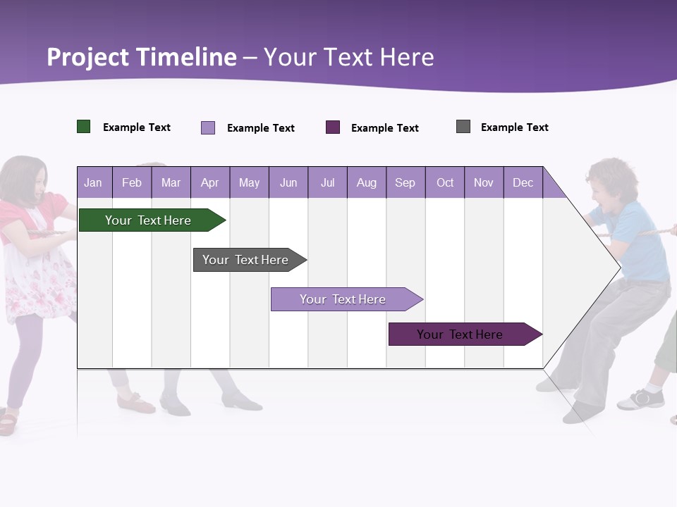 Excited Happy Casual PowerPoint Template