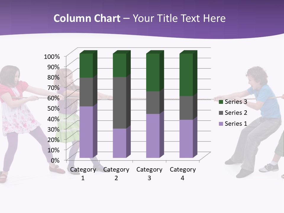 Excited Happy Casual PowerPoint Template