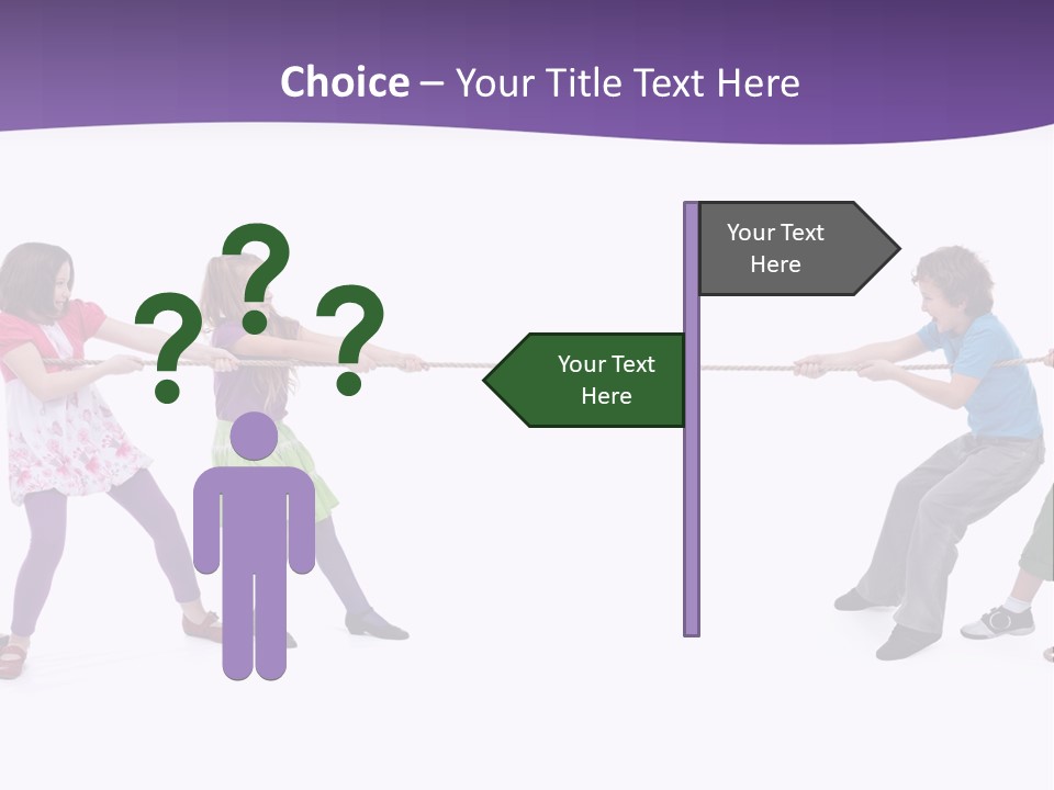 Excited Happy Casual PowerPoint Template