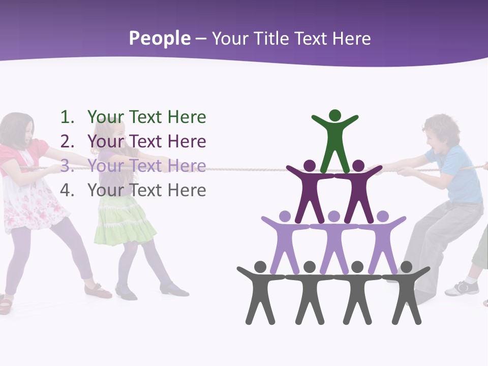 Excited Happy Casual PowerPoint Template