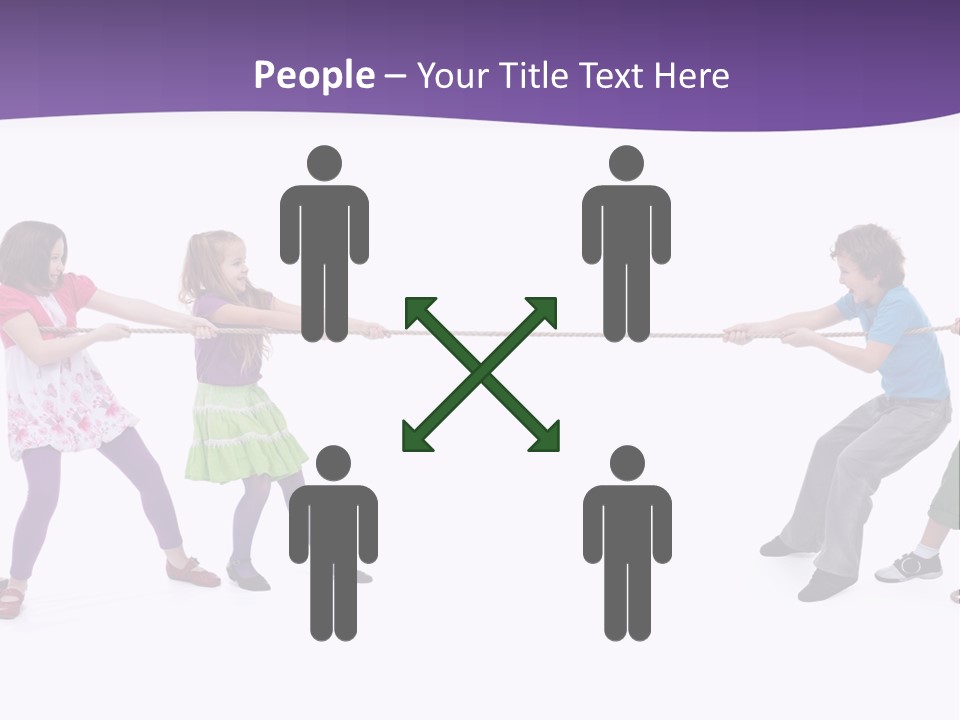 Excited Happy Casual PowerPoint Template