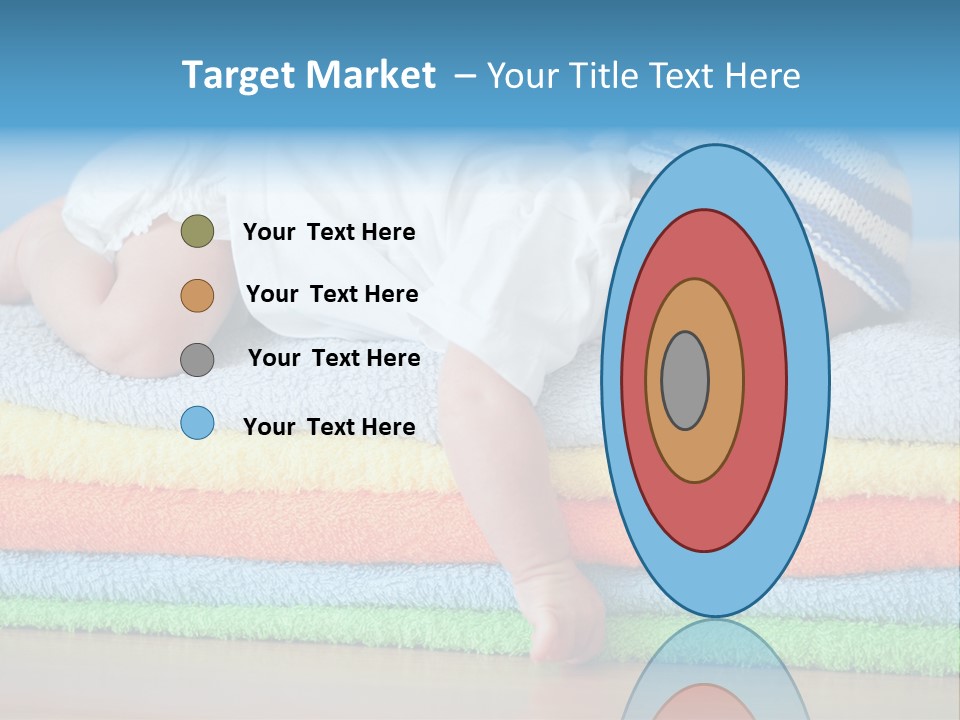 Nappy Caucasian Family PowerPoint Template