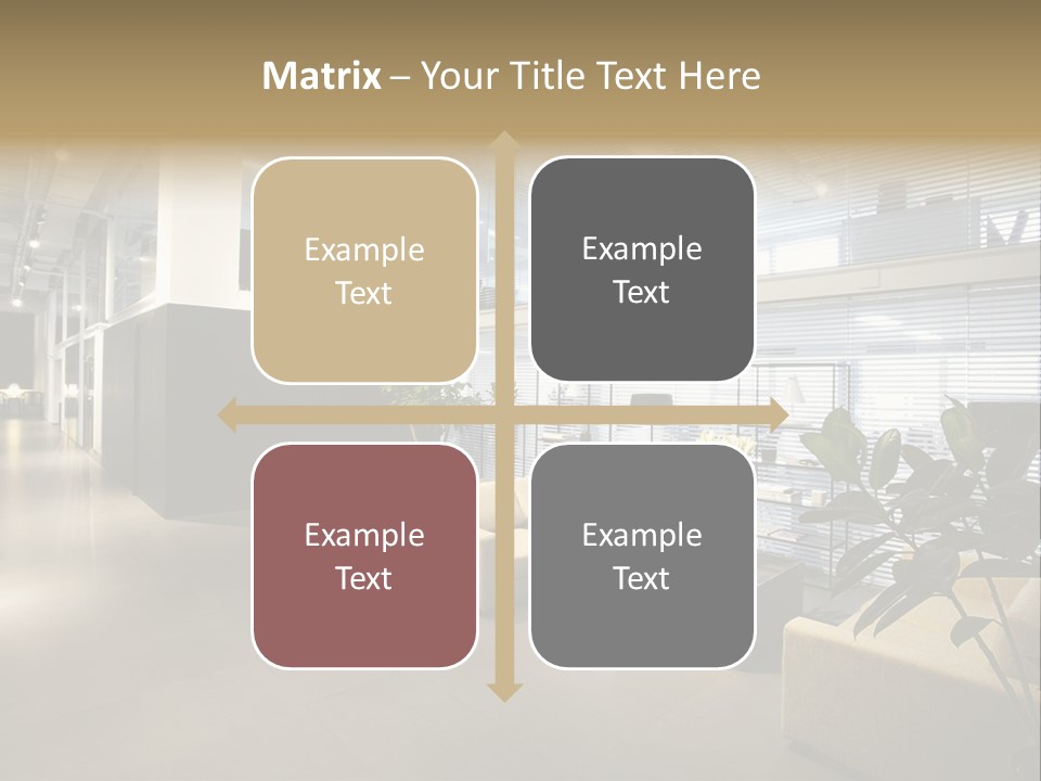 Style Comfortable Chair PowerPoint Template