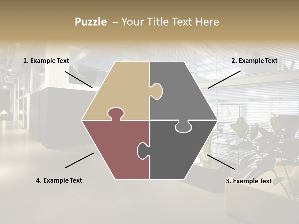 Style Comfortable Chair PowerPoint Template