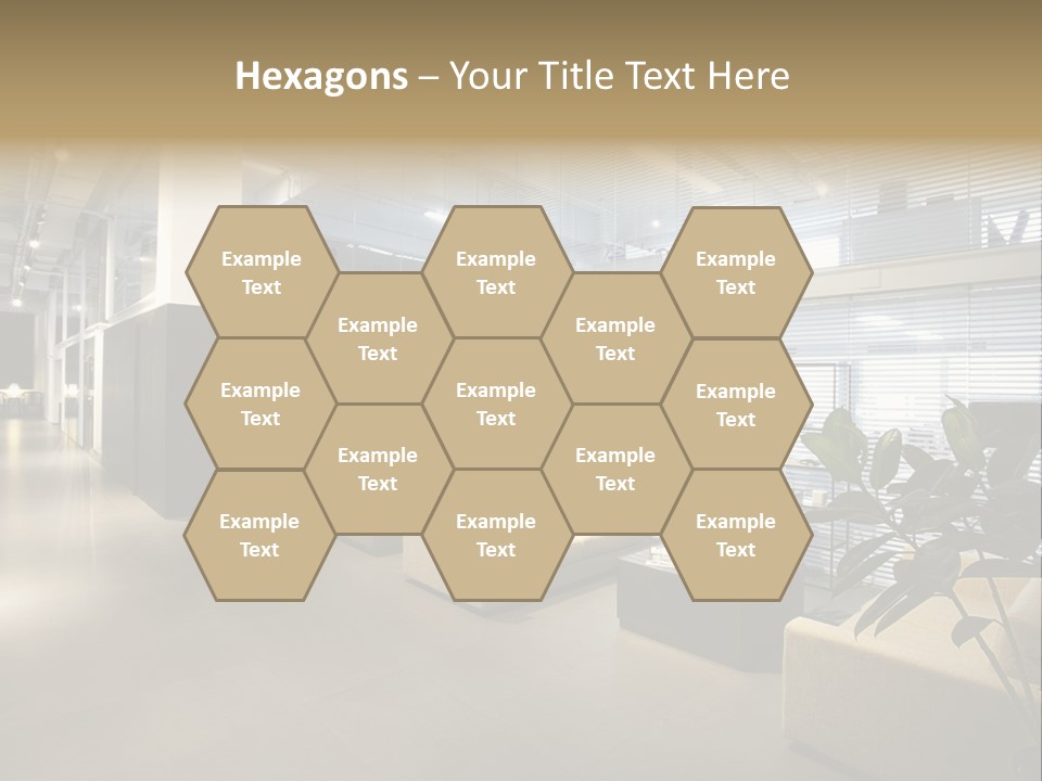 Style Comfortable Chair PowerPoint Template