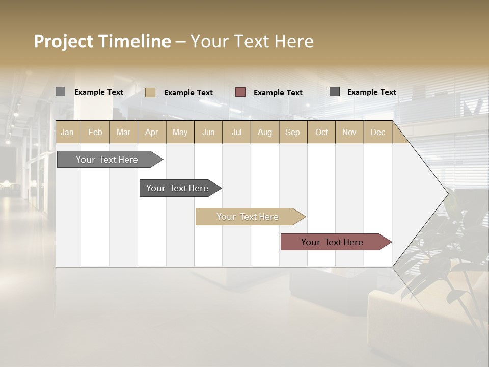 Style Comfortable Chair PowerPoint Template