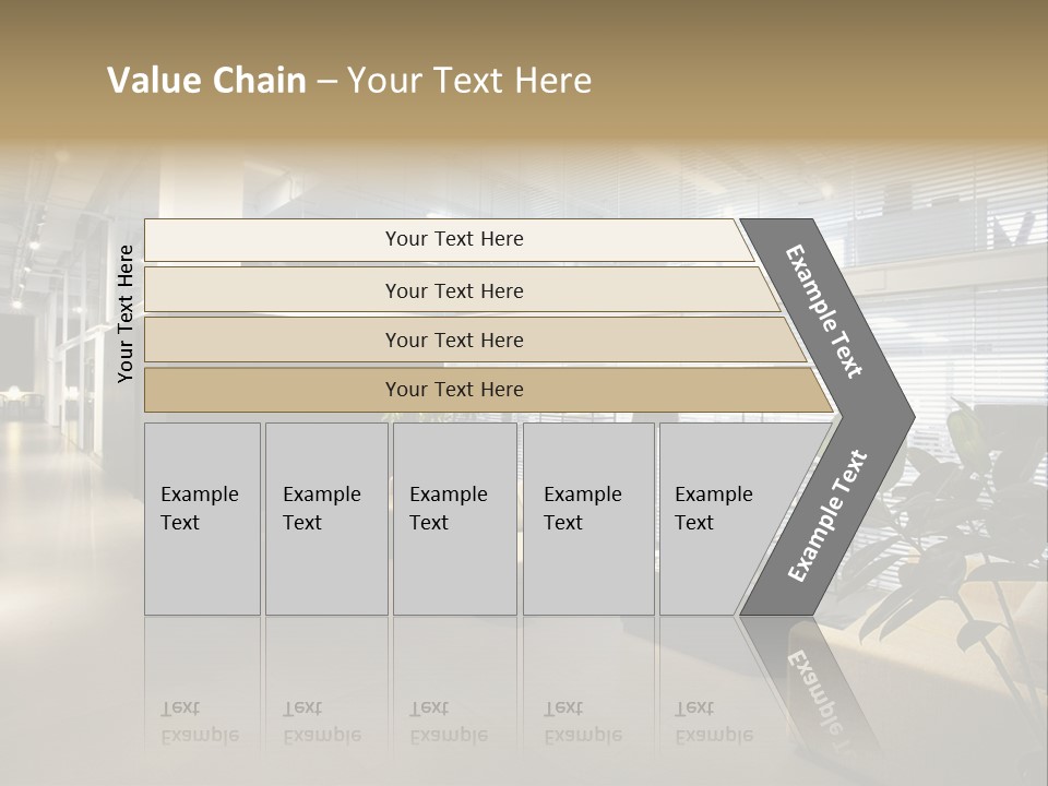 Style Comfortable Chair PowerPoint Template