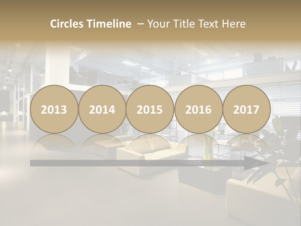 Style Comfortable Chair PowerPoint Template