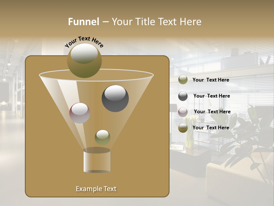 Style Comfortable Chair PowerPoint Template