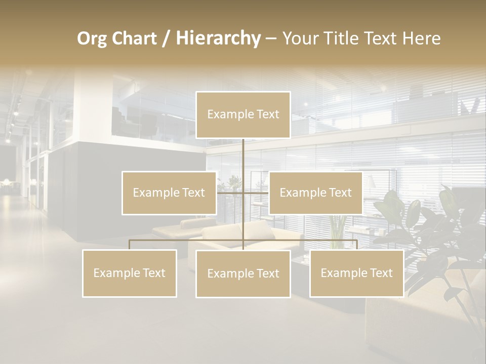 Style Comfortable Chair PowerPoint Template