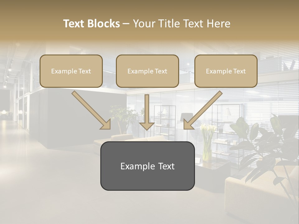 Style Comfortable Chair PowerPoint Template