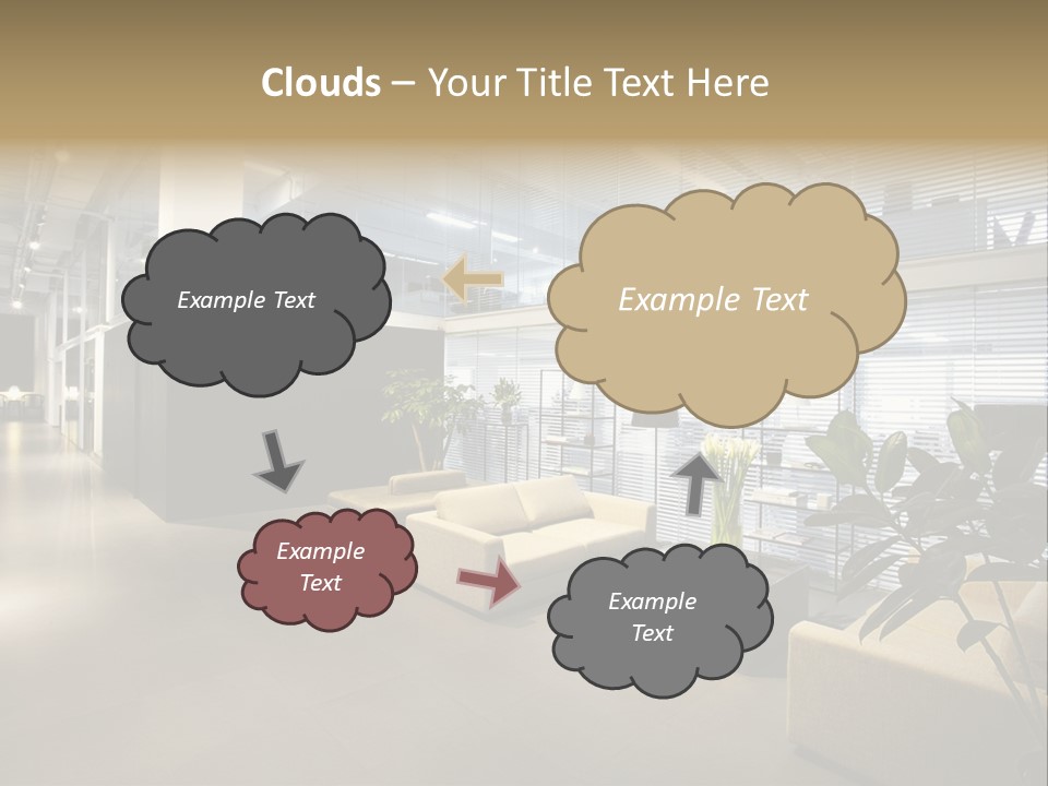 Style Comfortable Chair PowerPoint Template