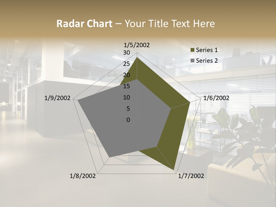 Style Comfortable Chair PowerPoint Template