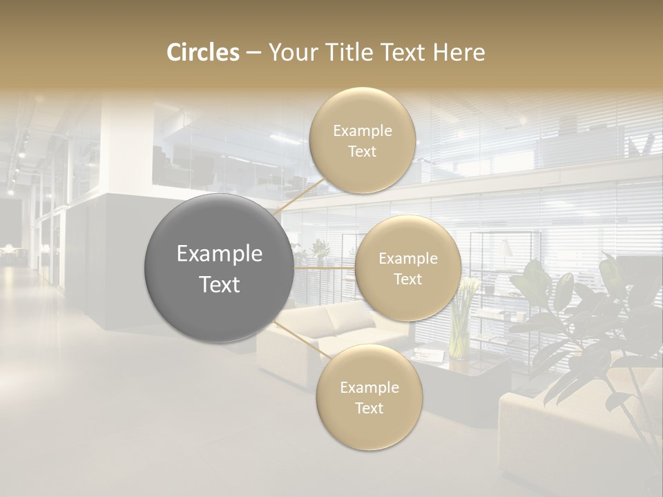 Style Comfortable Chair PowerPoint Template