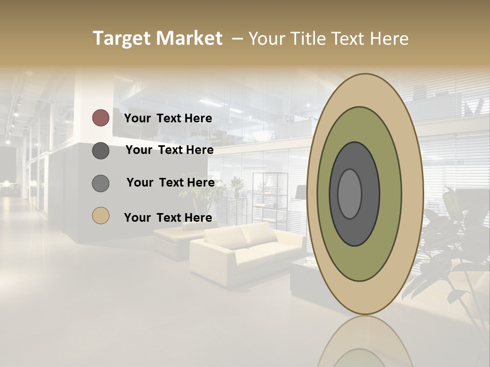 Style Comfortable Chair PowerPoint Template