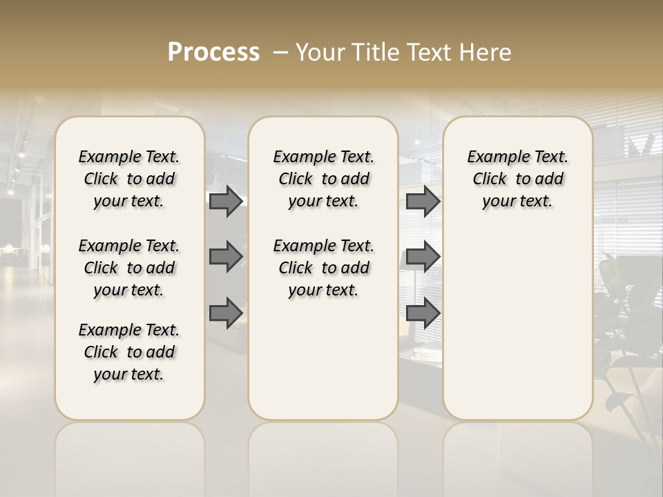 Style Comfortable Chair PowerPoint Template