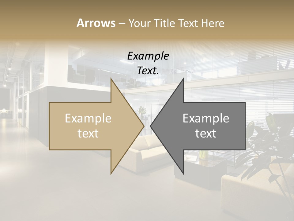 Style Comfortable Chair PowerPoint Template