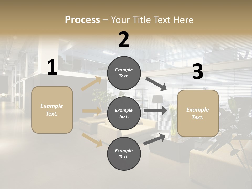 Style Comfortable Chair PowerPoint Template