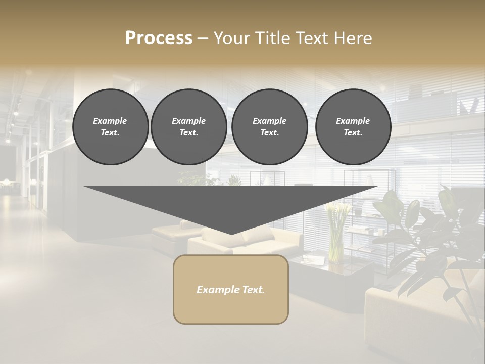 Style Comfortable Chair PowerPoint Template