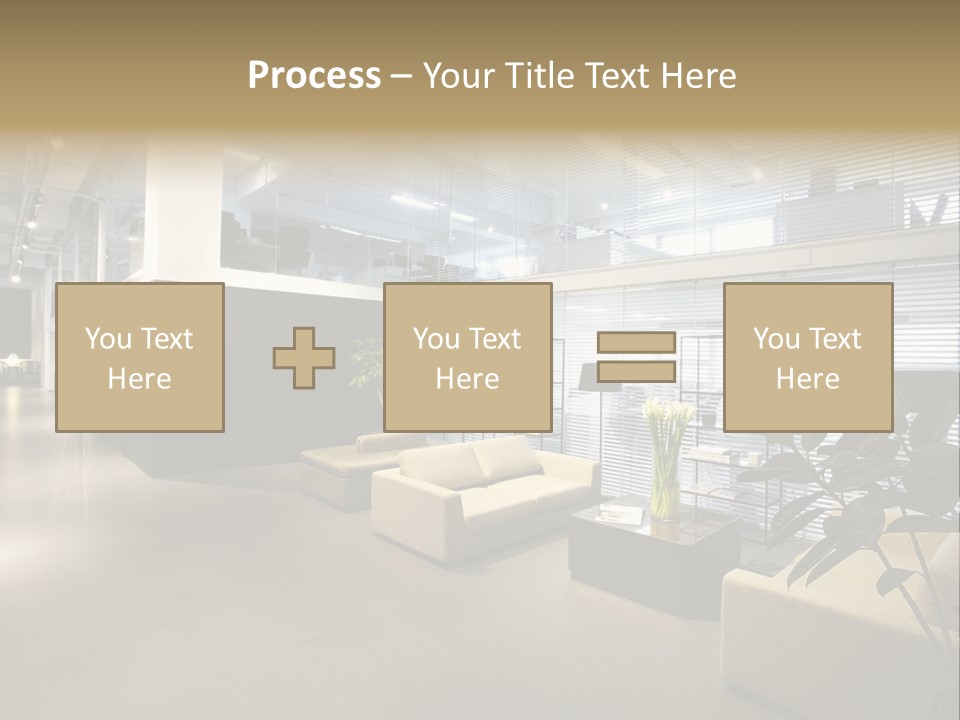 Style Comfortable Chair PowerPoint Template