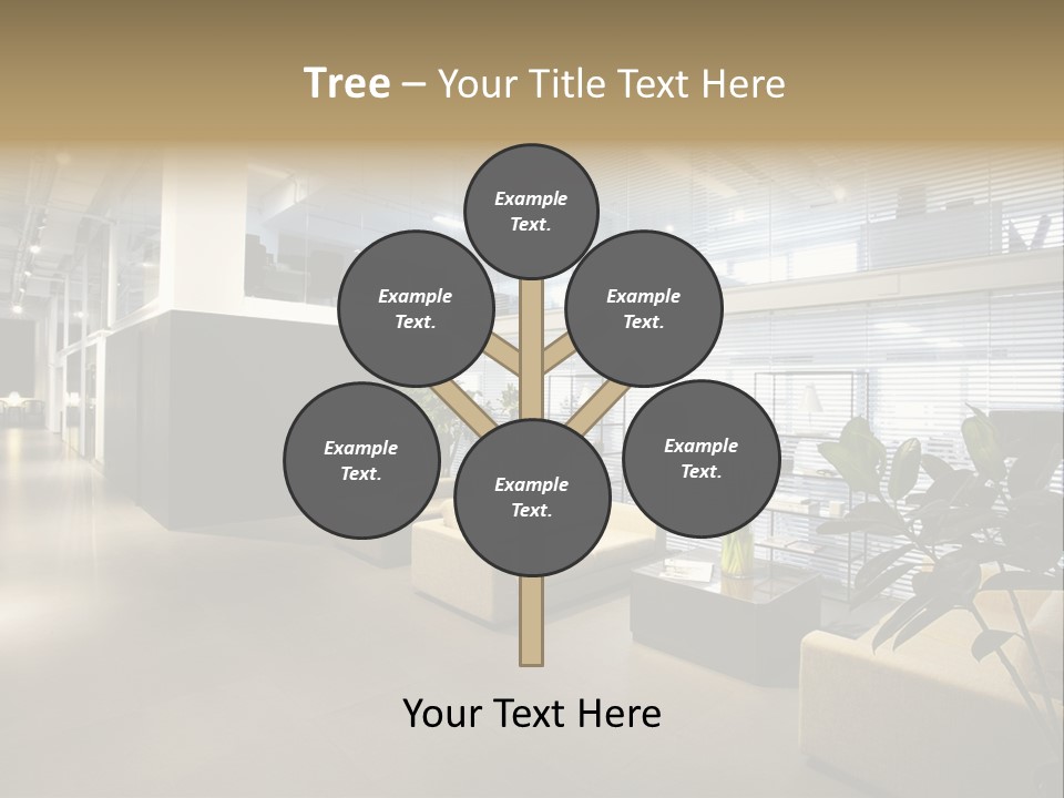Style Comfortable Chair PowerPoint Template