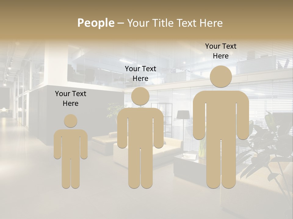 Style Comfortable Chair PowerPoint Template