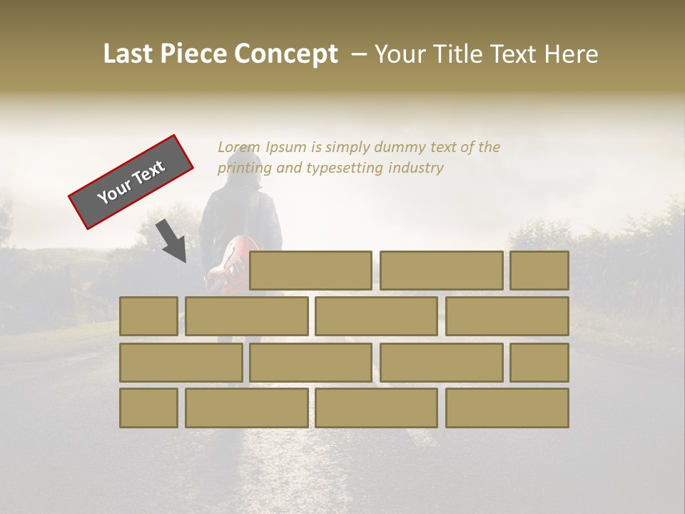 Country Music Hat PowerPoint Template
