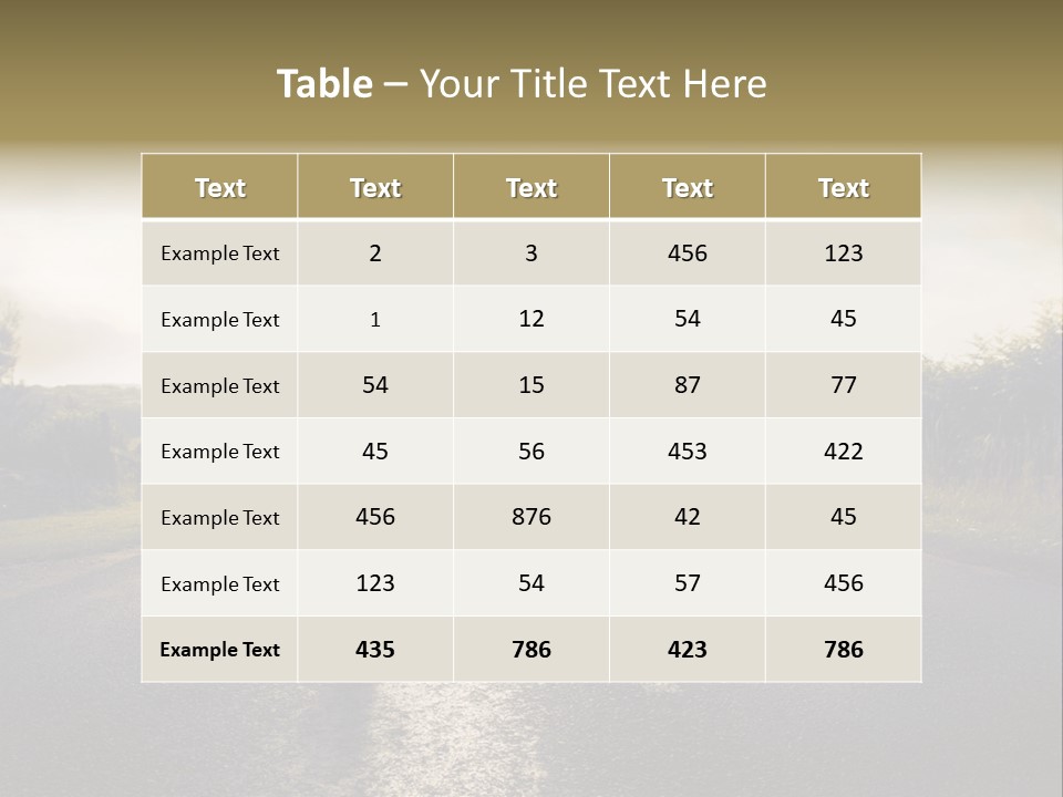 Country Music Hat PowerPoint Template