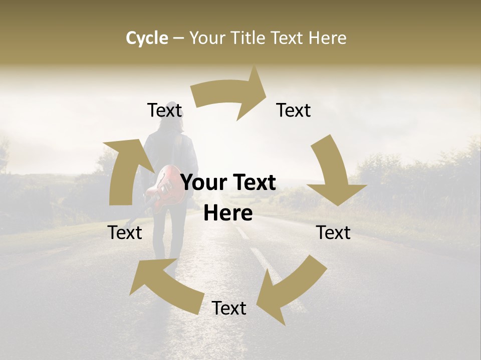 Country Music Hat PowerPoint Template