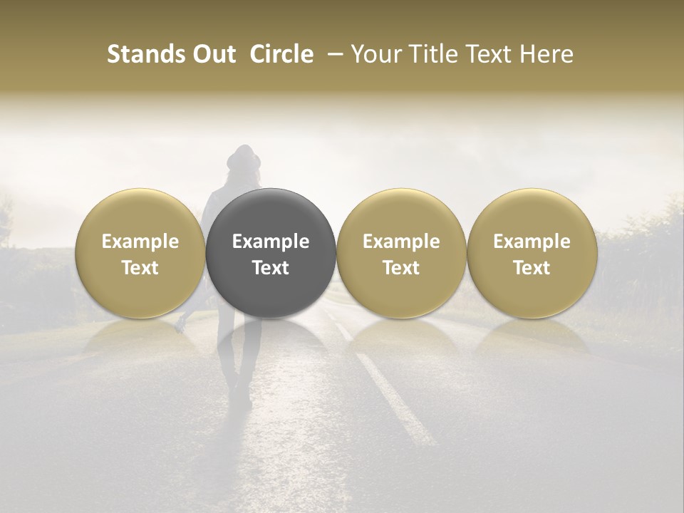 Country Music Hat PowerPoint Template