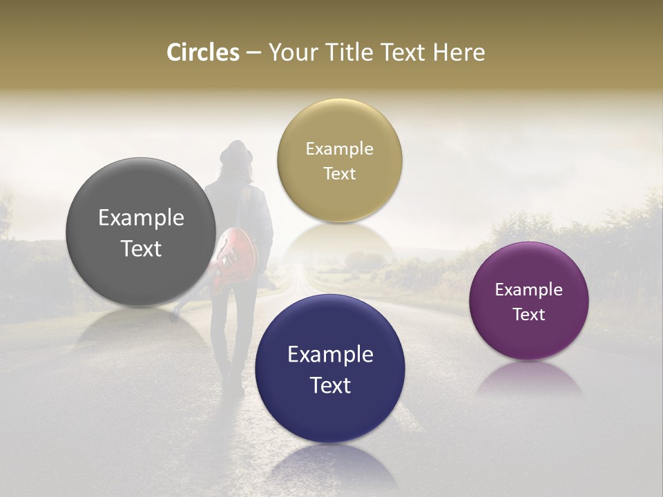 Country Music Hat PowerPoint Template