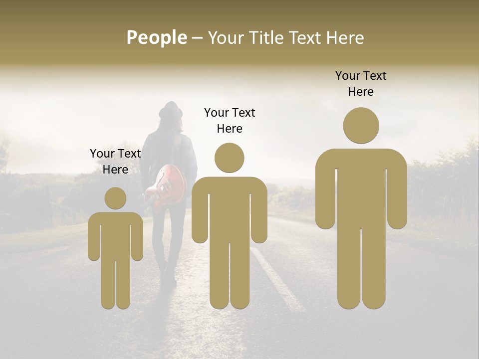 Country Music Hat PowerPoint Template