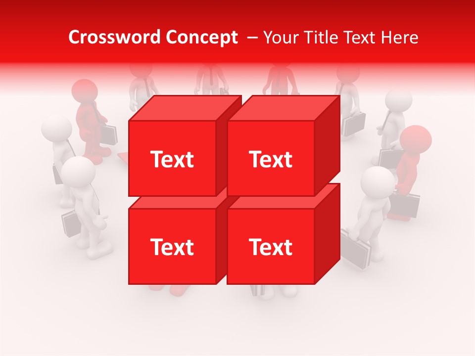 Symbol Success Tie PowerPoint Template
