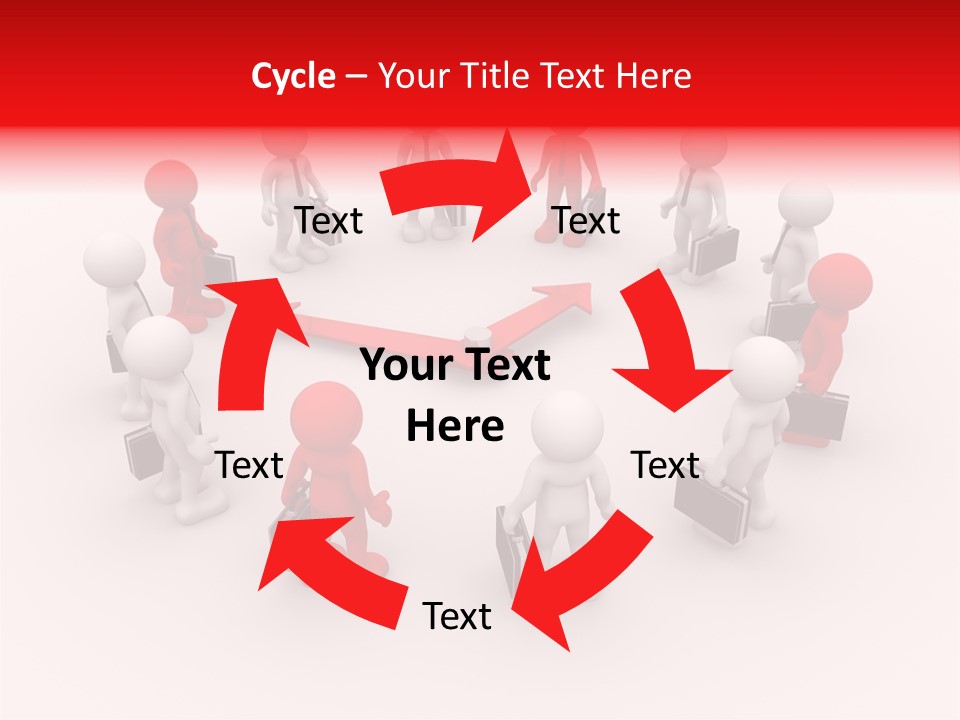 Symbol Success Tie PowerPoint Template