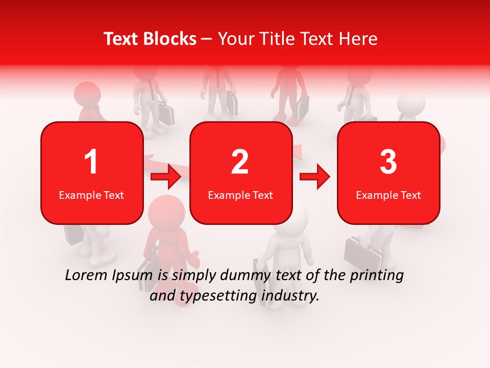 Symbol Success Tie PowerPoint Template