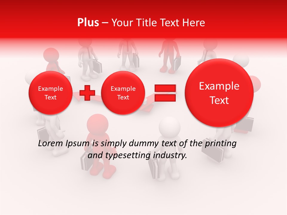 Symbol Success Tie PowerPoint Template