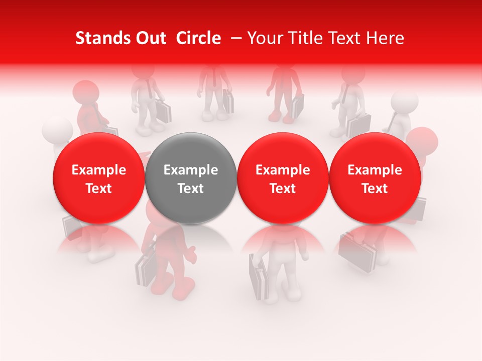 Symbol Success Tie PowerPoint Template