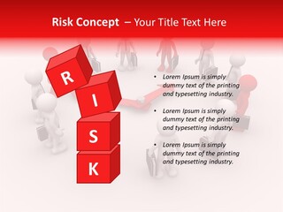Symbol Success Tie PowerPoint Template