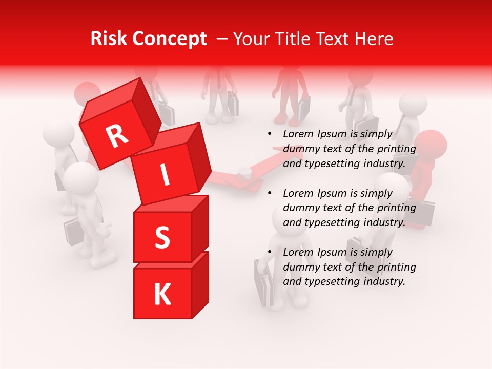Symbol Success Tie PowerPoint Template
