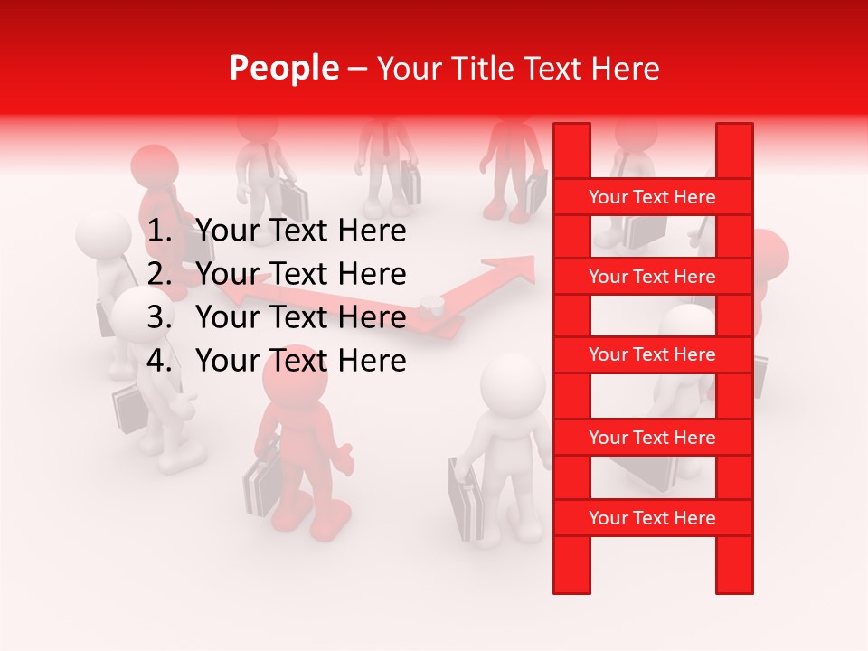 Symbol Success Tie PowerPoint Template