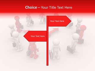 Symbol Success Tie PowerPoint Template
